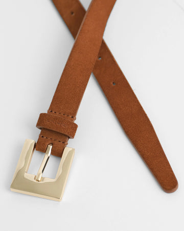 Λεπτή Ζώνη Από Suede GANT